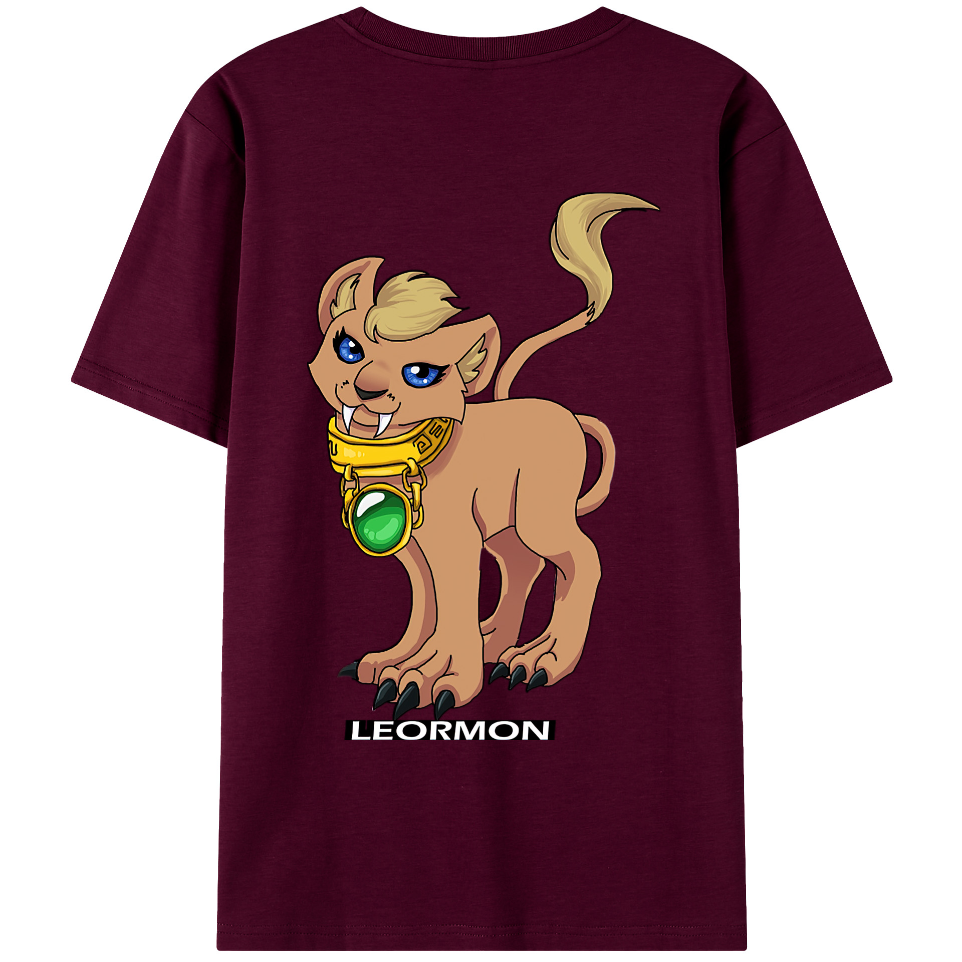 （画像用） Digimon デジタルモンスター/デジモン レディース半袖Tシャツ(バックプリント)